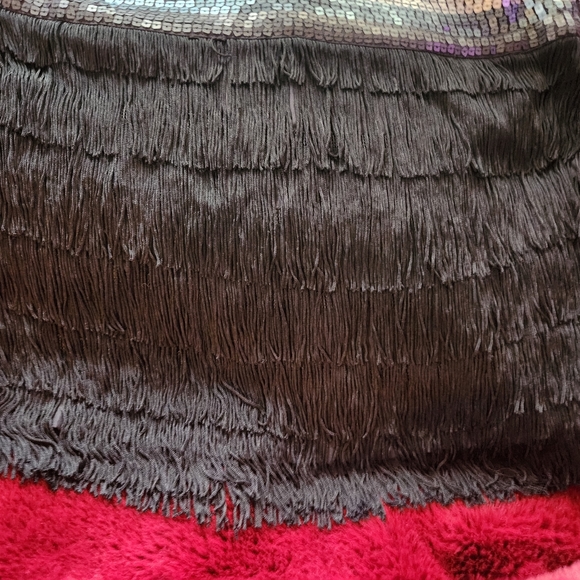 Bebe Fringe Mini Skirt - Picture 3 of 3